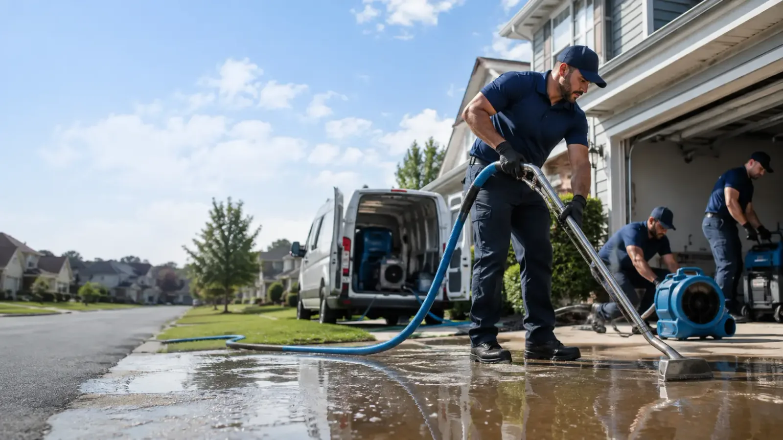 Flood Damage Restoration in Keego Harbor, MI